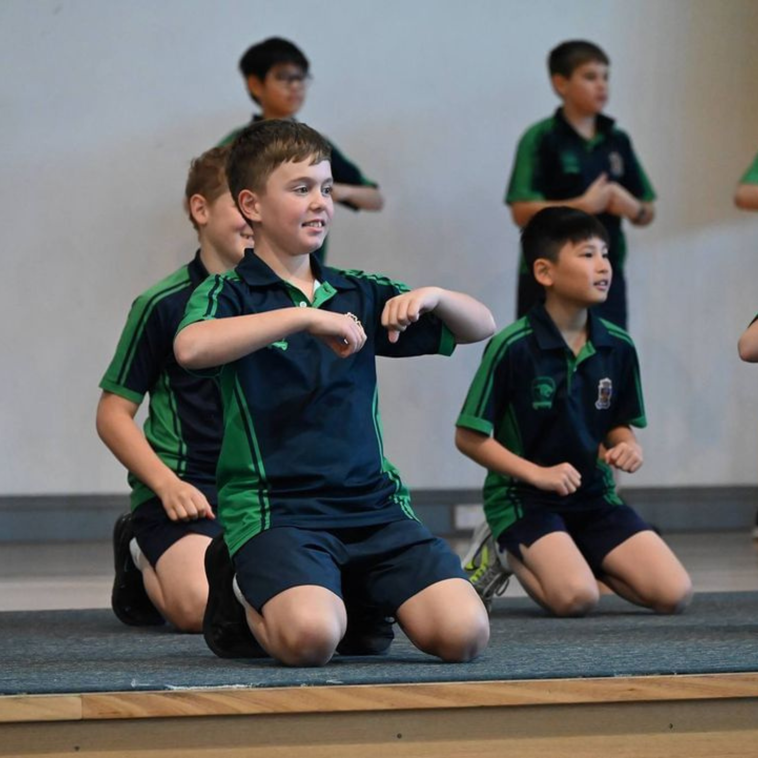 Boy dances during REDed session at school